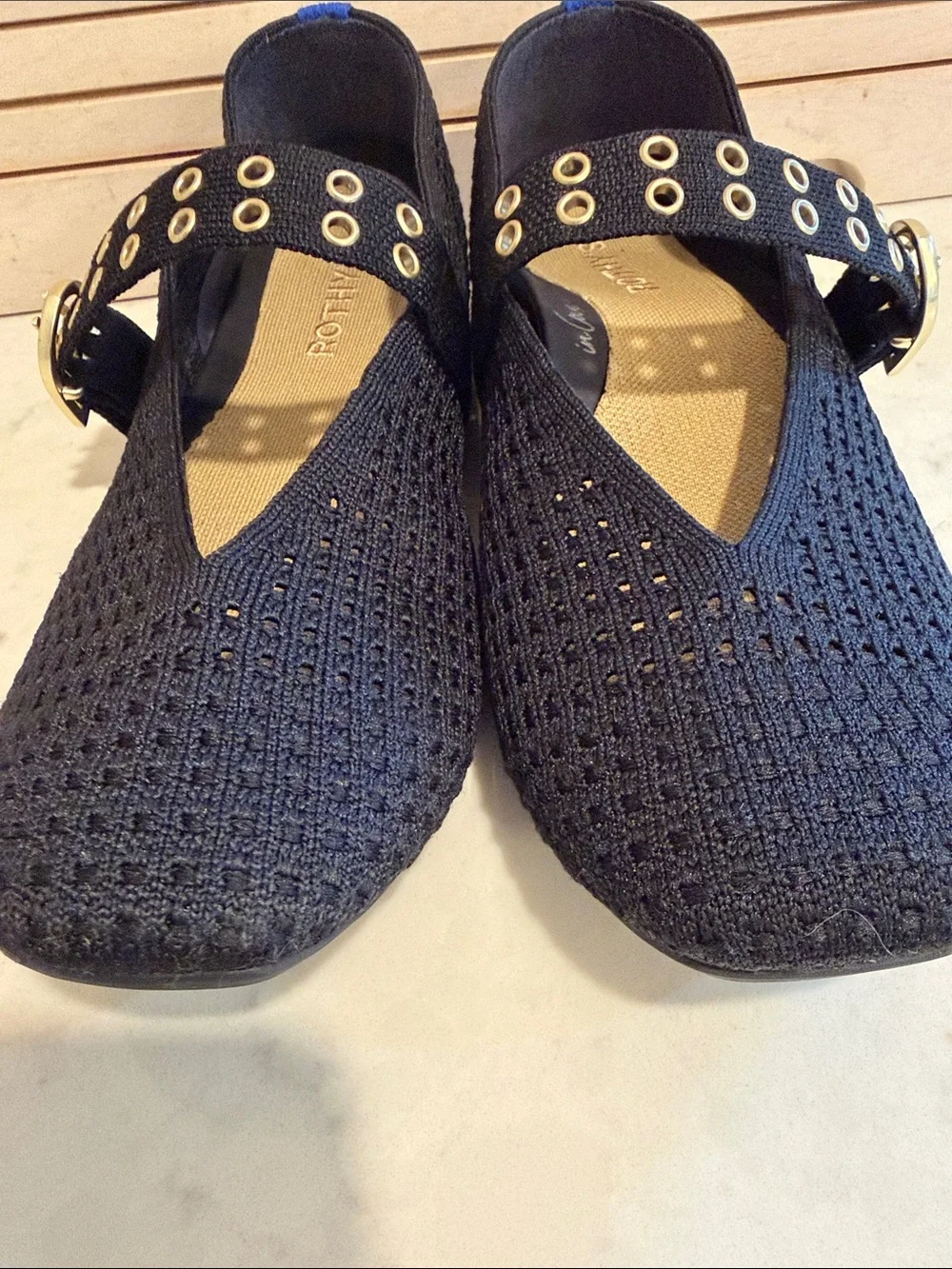 Rothy's The Max Buckle Mary Jane Size 6